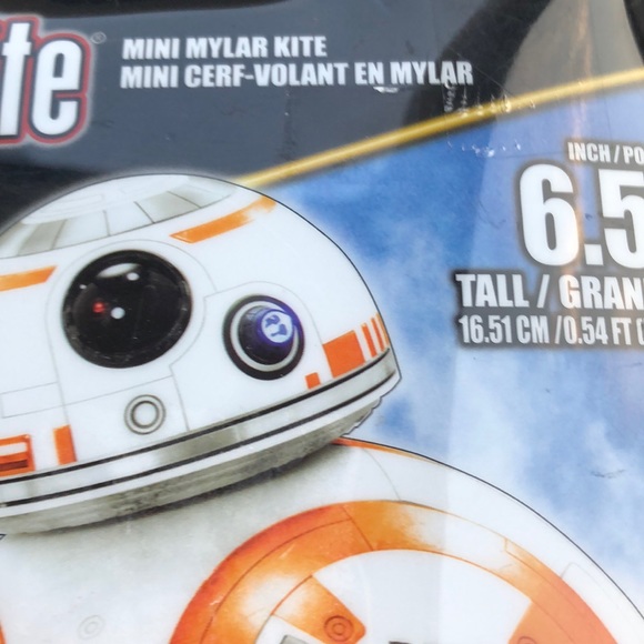 Disney Star Wars BB-8 MicroKite mini Mylar kite - Picture 4 of 5